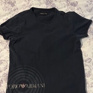 Emporio Armani Men's Dark Gray Tee